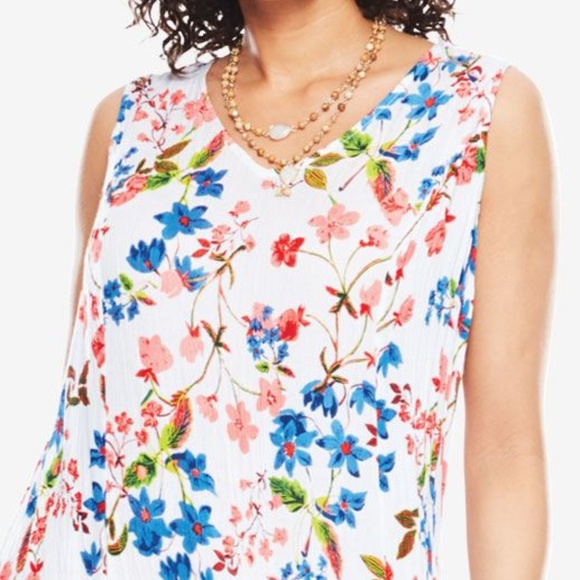 Sleeveless Crinkle Maxi Dress (4x) - Picture 2 of 4